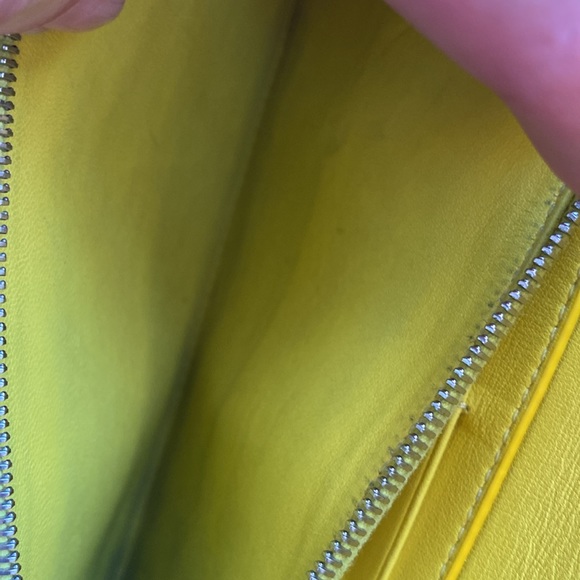 Celine Long Wallet Double Snap Taupe Brown Near Excellent Condition Authentic - Picture 14 of 15